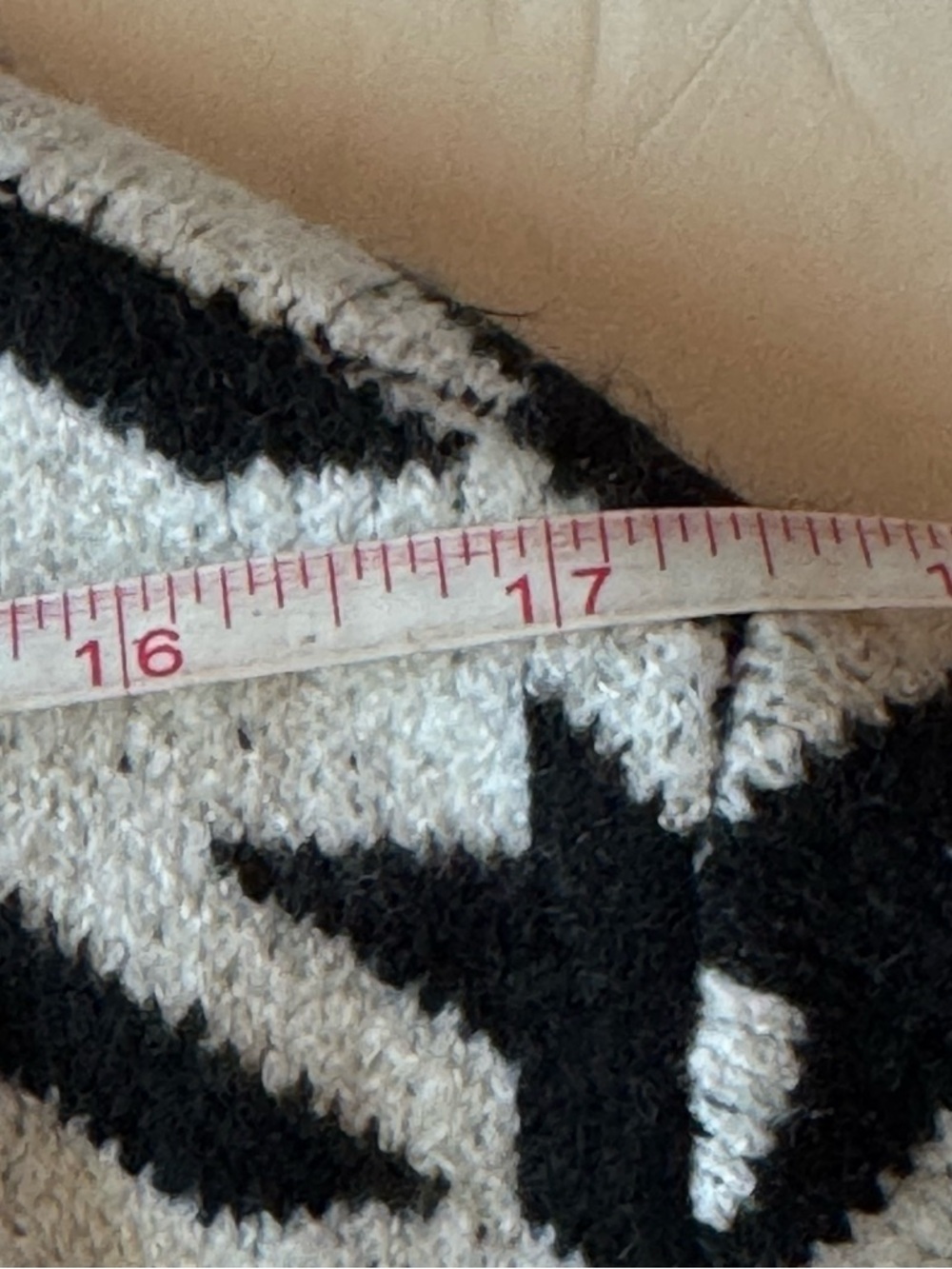Talbots Black and White Houndstooth Button-Front Cardigan - Picture 8 of 10